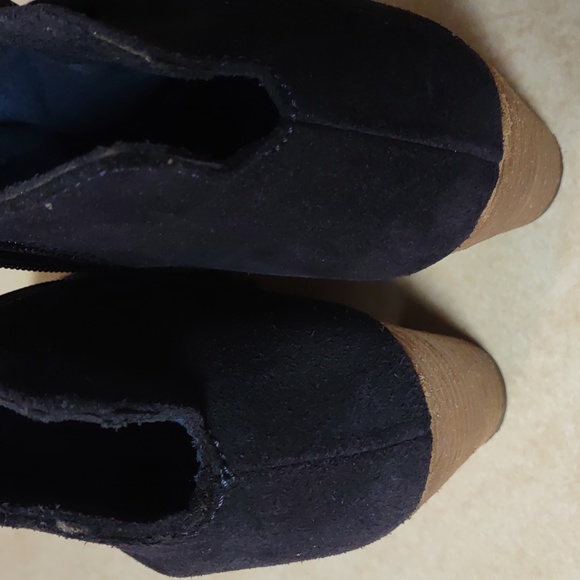 Blue suede boots - Picture 5 of 5